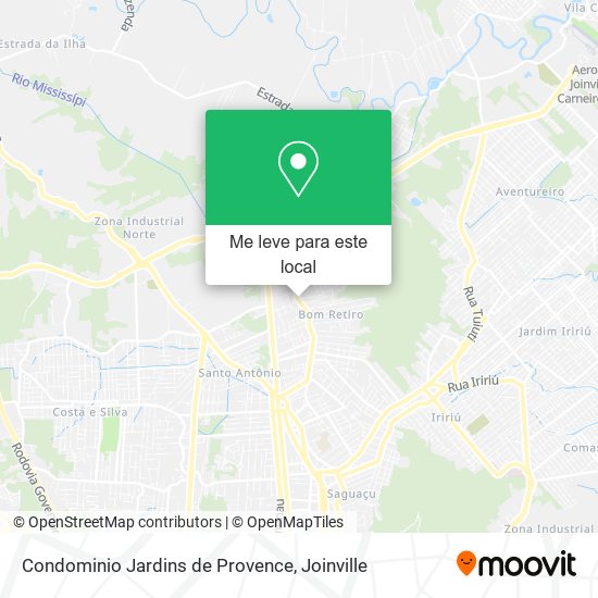 Condominio Jardins de Provence mapa
