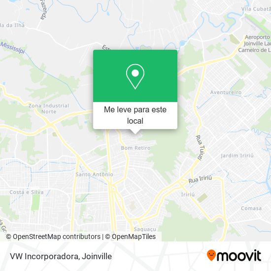 VW Incorporadora mapa