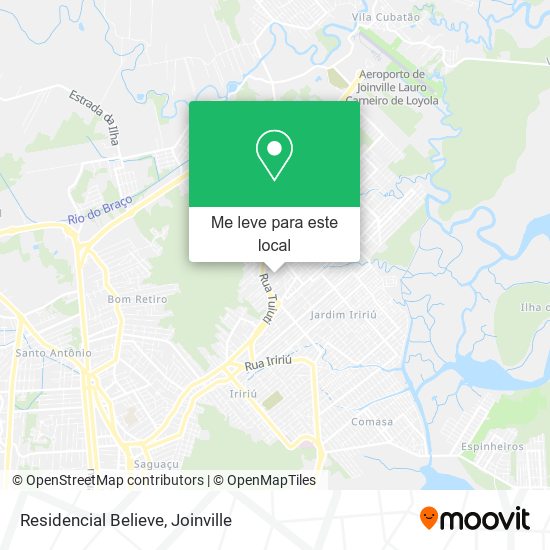 Residencial Believe mapa