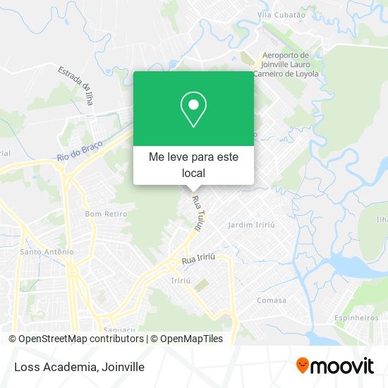 Loss Academia mapa