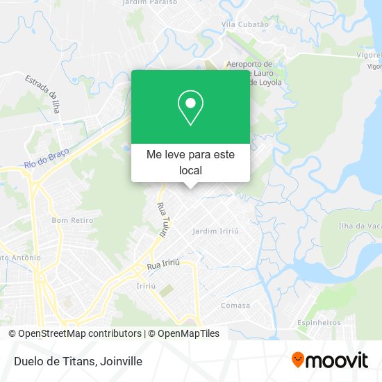 Duelo de Titans mapa