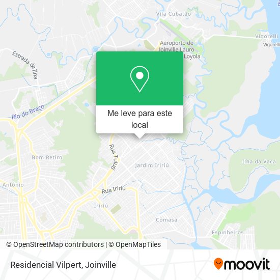 Residencial Vilpert mapa