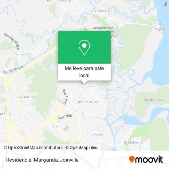 Residencial Margarida mapa