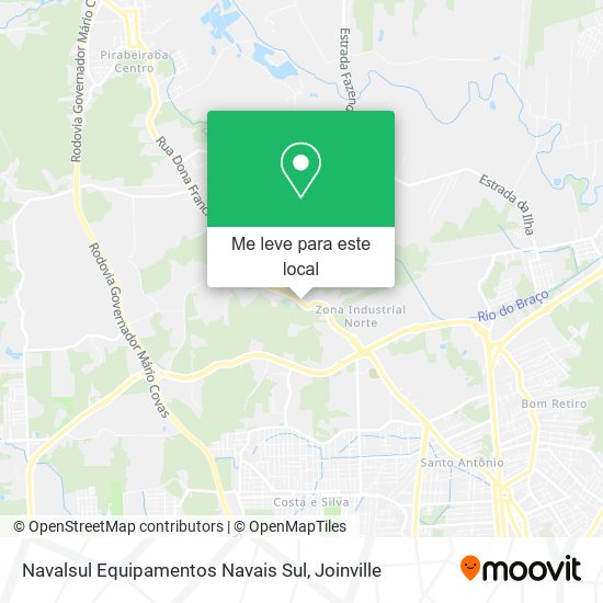 Navalsul Equipamentos Navais Sul mapa