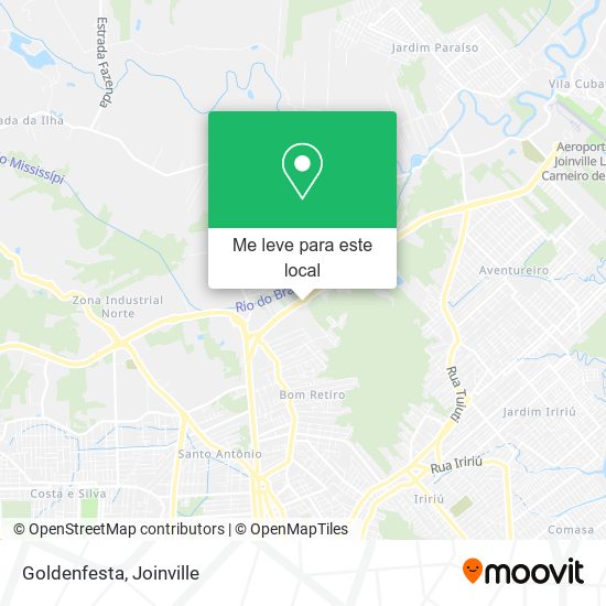 Goldenfesta mapa