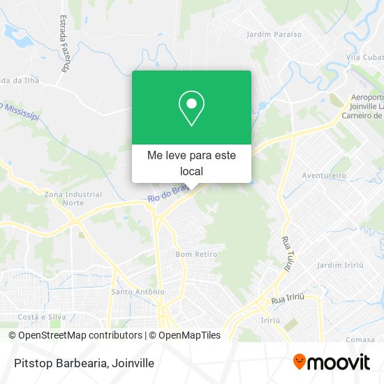 Pitstop Barbearia mapa