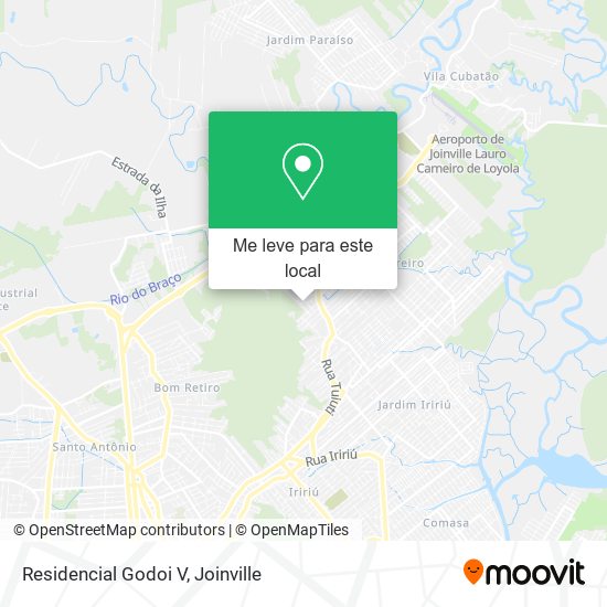 Residencial Godoi V mapa