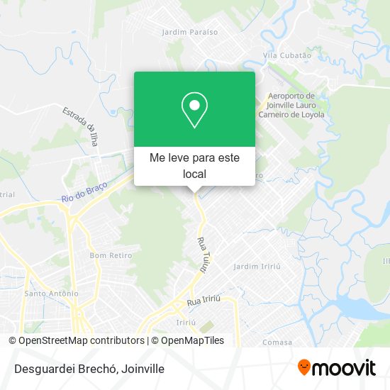 Desguardei Brechó mapa