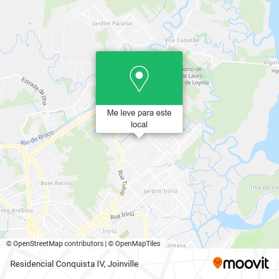 Residencial Conquista IV mapa