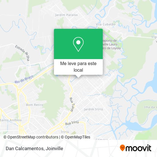Dan Calcamentos mapa