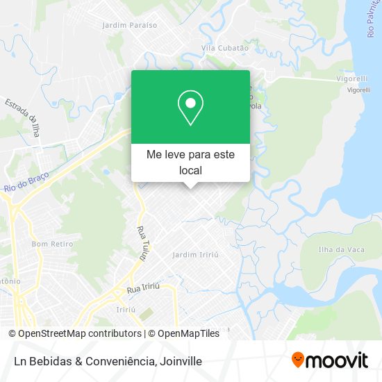 Ln Bebidas & Conveniência mapa