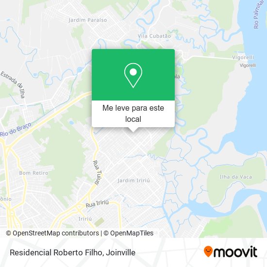 Residencial Roberto Filho mapa