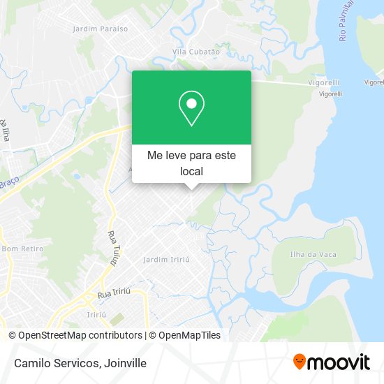 Camilo Servicos mapa