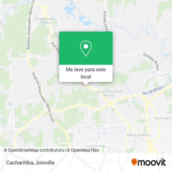 Cacharitiba mapa