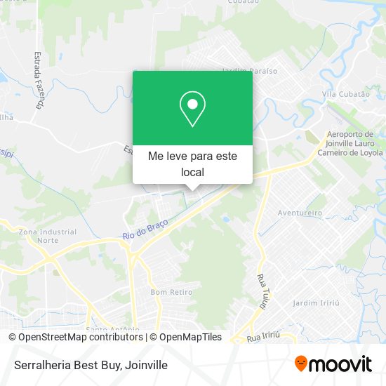 Serralheria Best Buy mapa