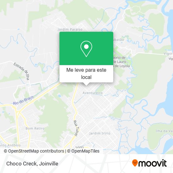 Choco Creck mapa