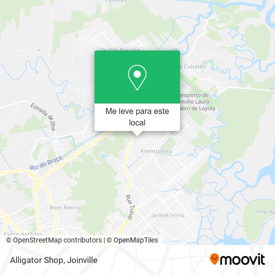 Alligator Shop mapa