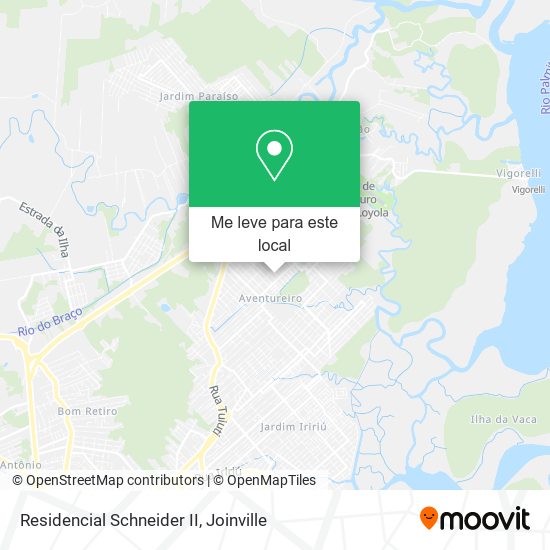 Residencial Schneider II mapa