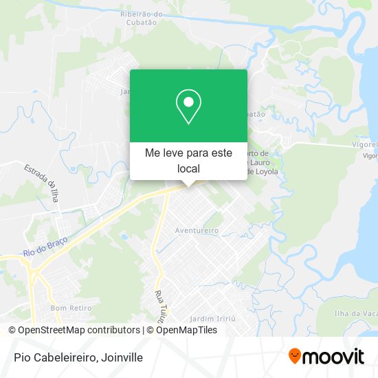 Pio Cabeleireiro mapa