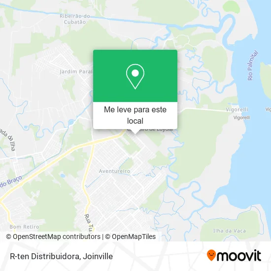 R-ten Distribuidora mapa