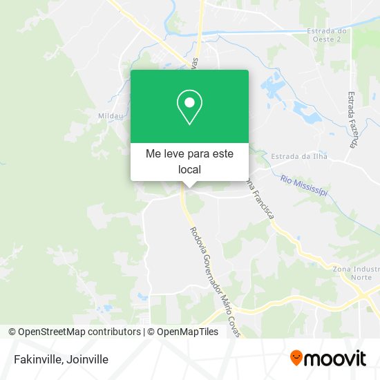 Fakinville mapa