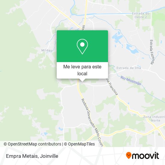 Empra Metais mapa