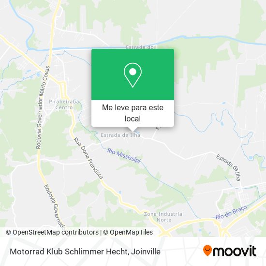 Motorrad Klub Schlimmer Hecht mapa