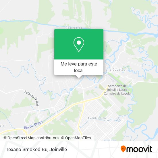 Texano Smoked Bu mapa