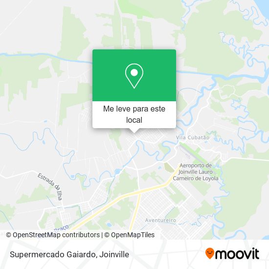 Supermercado Gaiardo mapa