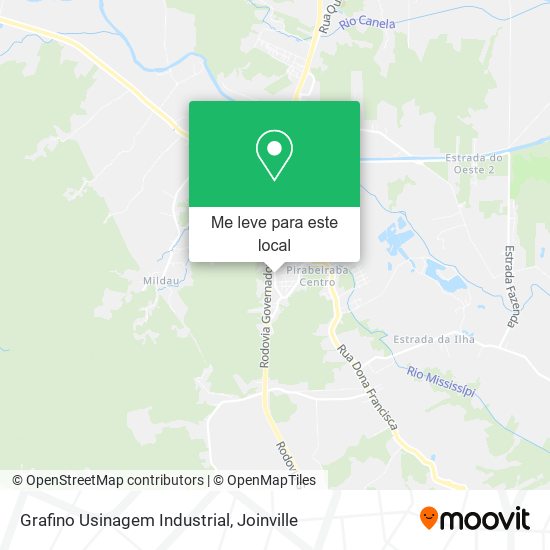 Grafino Usinagem Industrial mapa