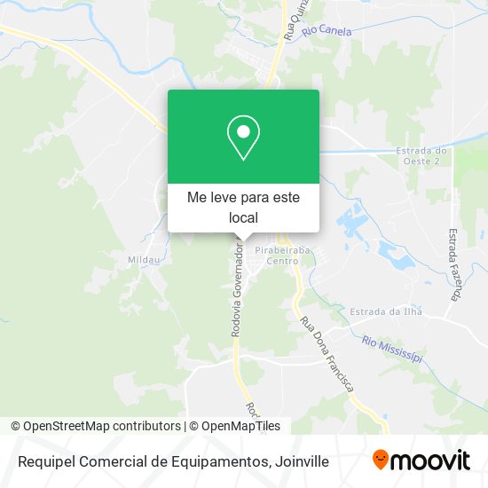 Requipel Comercial de Equipamentos mapa