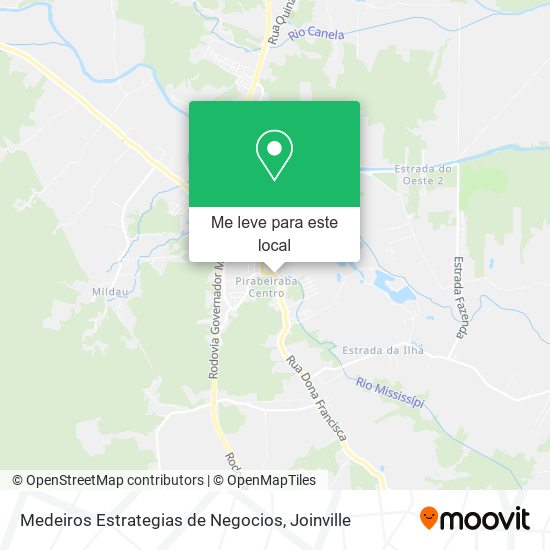 Medeiros Estrategias de Negocios mapa
