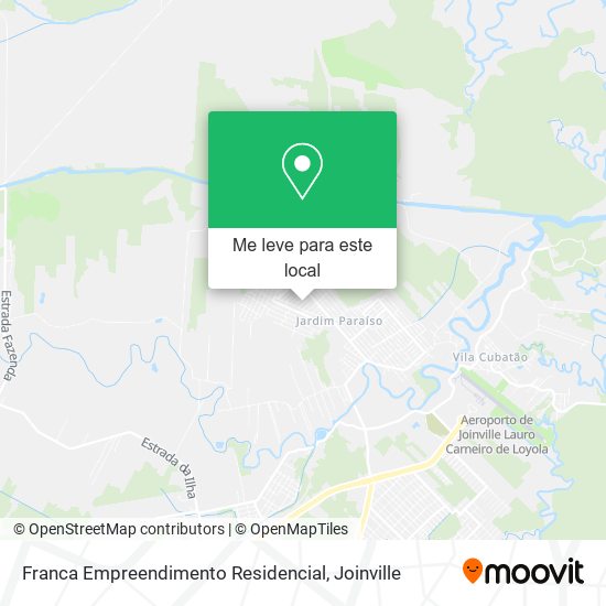 Franca Empreendimento Residencial mapa