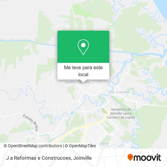 J a Reformas e Construcoes mapa