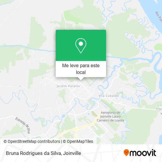 Bruna Rodrigues da Silva mapa