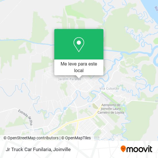 Jr Truck Car Funilaria mapa