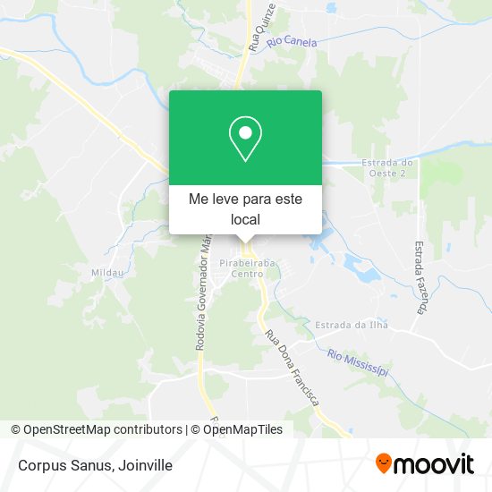 Corpus Sanus mapa