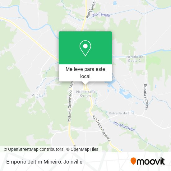 Emporio Jeitim Mineiro mapa
