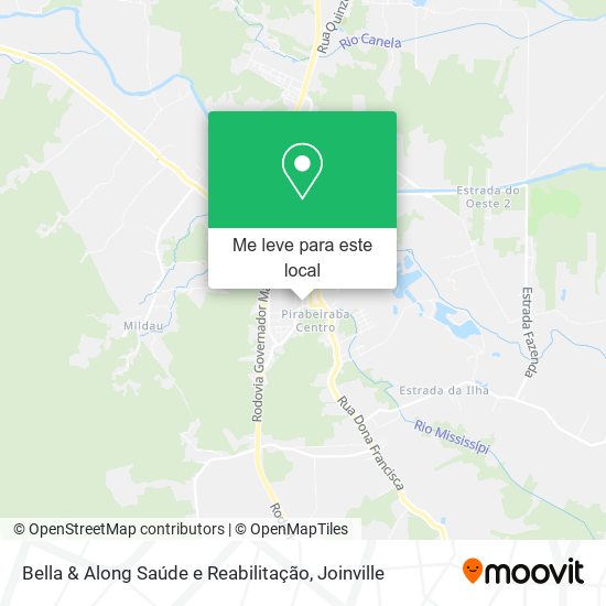 Bella & Along Saúde e Reabilitação mapa