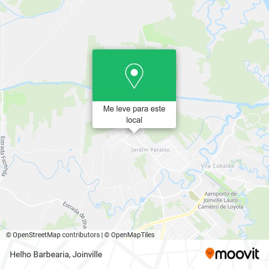 Helho Barbearia mapa