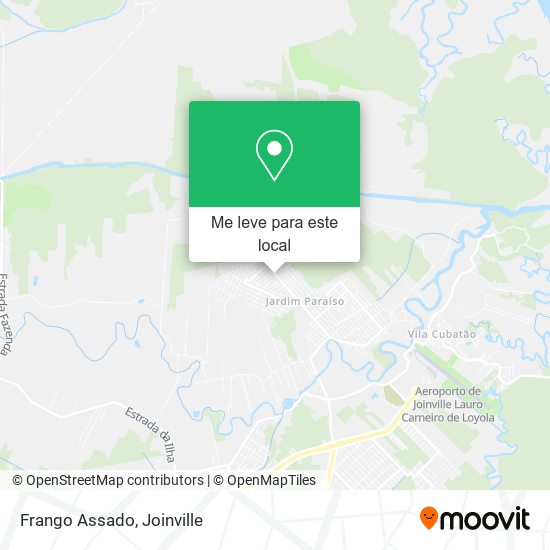 Frango Assado mapa