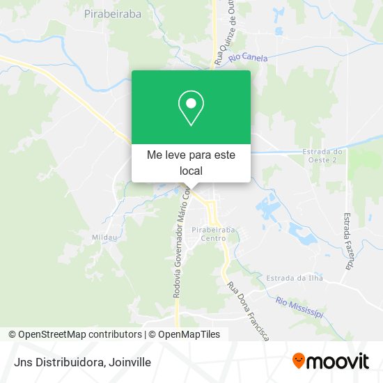 Jns Distribuidora mapa