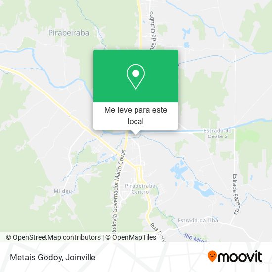 Metais Godoy mapa