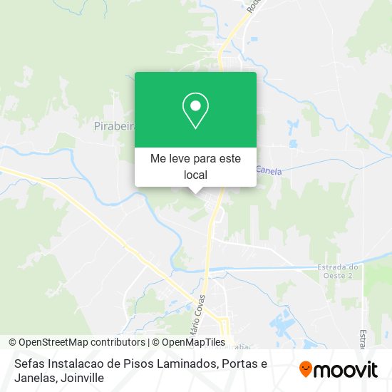 Sefas Instalacao de Pisos Laminados, Portas e Janelas mapa