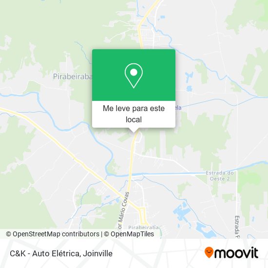 C&K - Auto Elétrica mapa