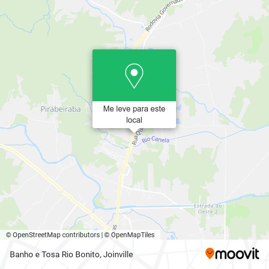 Banho e Tosa Rio Bonito mapa