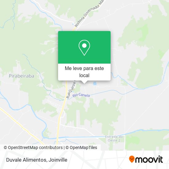 Duvale Alimentos mapa