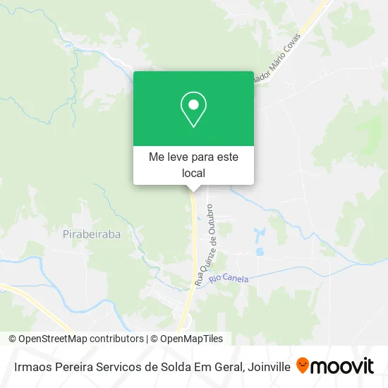 Irmaos Pereira Servicos de Solda Em Geral mapa