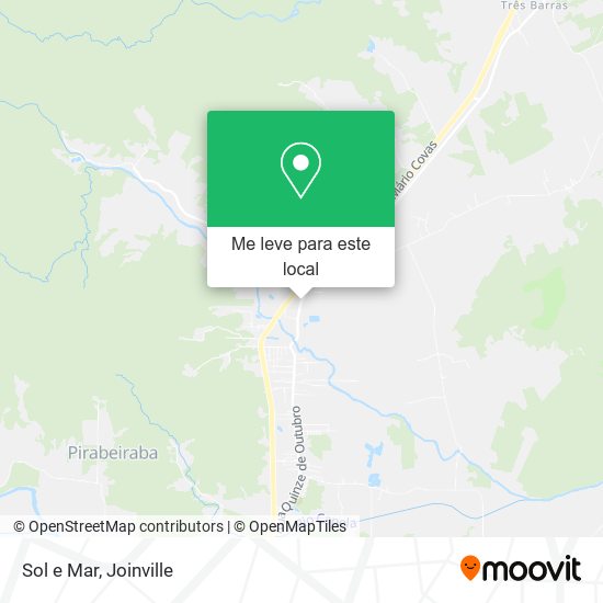 Sol e Mar mapa