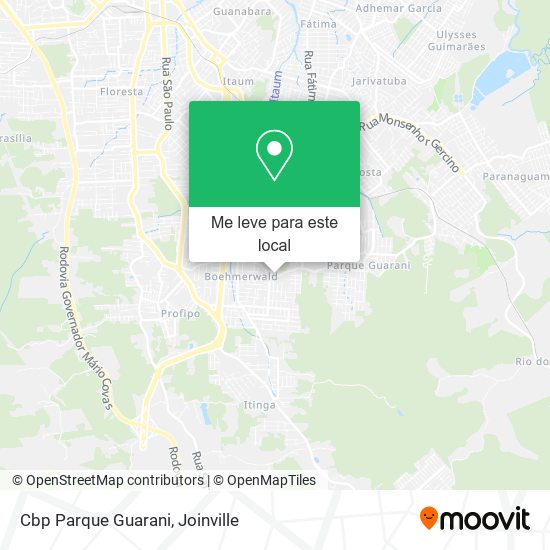 Cbp Parque Guarani mapa